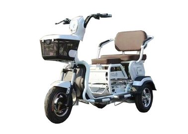 Κίνα 20AH ηλεκτρική τρίτροχη μοτοσικλέτα μπαταριών, λευκό πλαστικό σώμα μοτοποδηλάτων φορτίου προμηθευτής