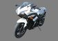 Αερίου καυσίμων δροσερό διαγώνιο λευκό πλαστικό σώμα μηχανών αθλητικών μοτοσικλετών CGB 150cc δροσισμένο αέρας προμηθευτής